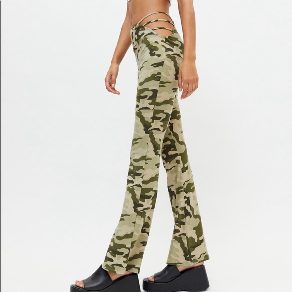 Urban Outfitters Pants - Urban Renewal Camo Flare Pant